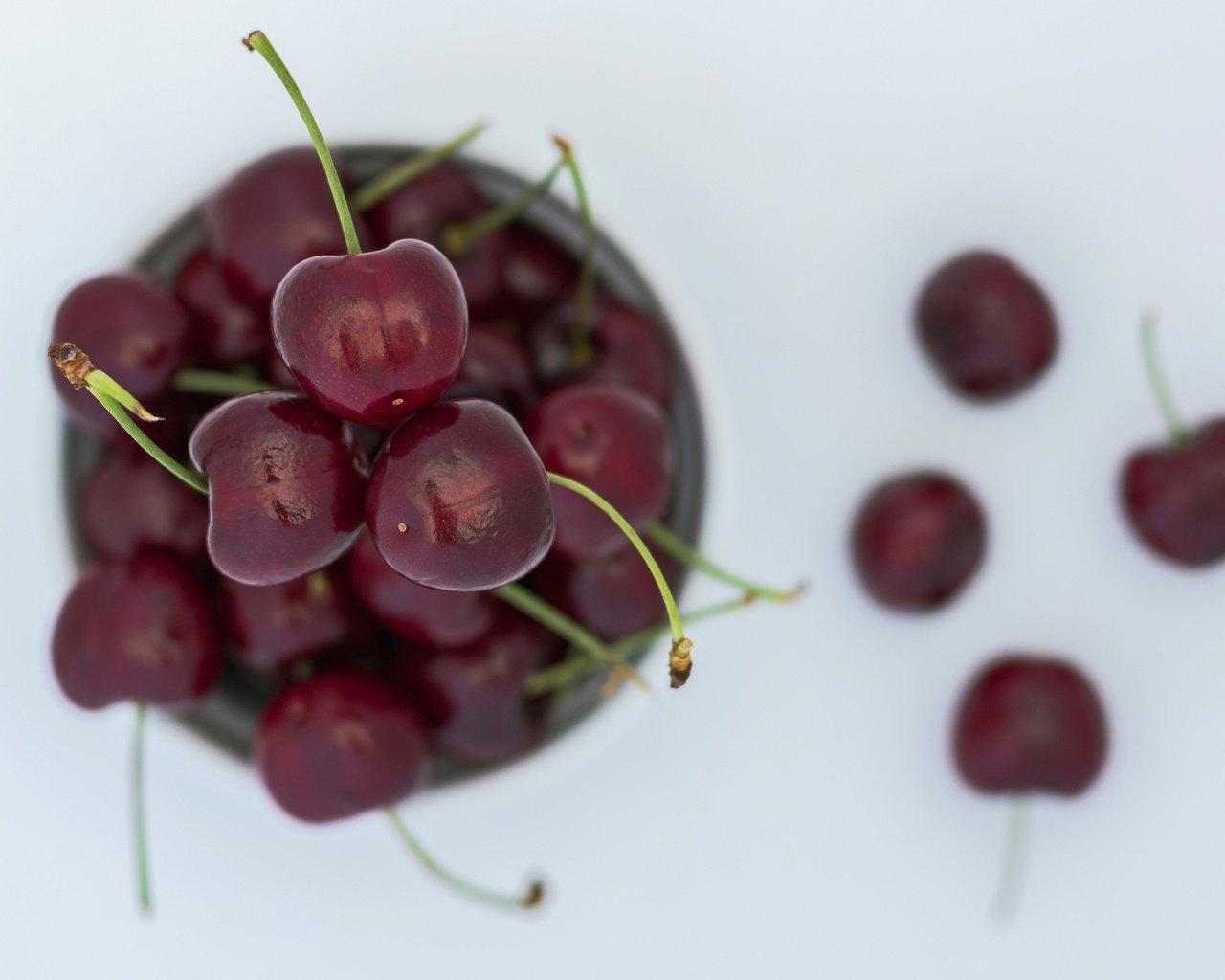 Обои макро, черешня, ягоды, вишня, вишни, macro, cherry, berries разрешение 2048x1419 Загрузить