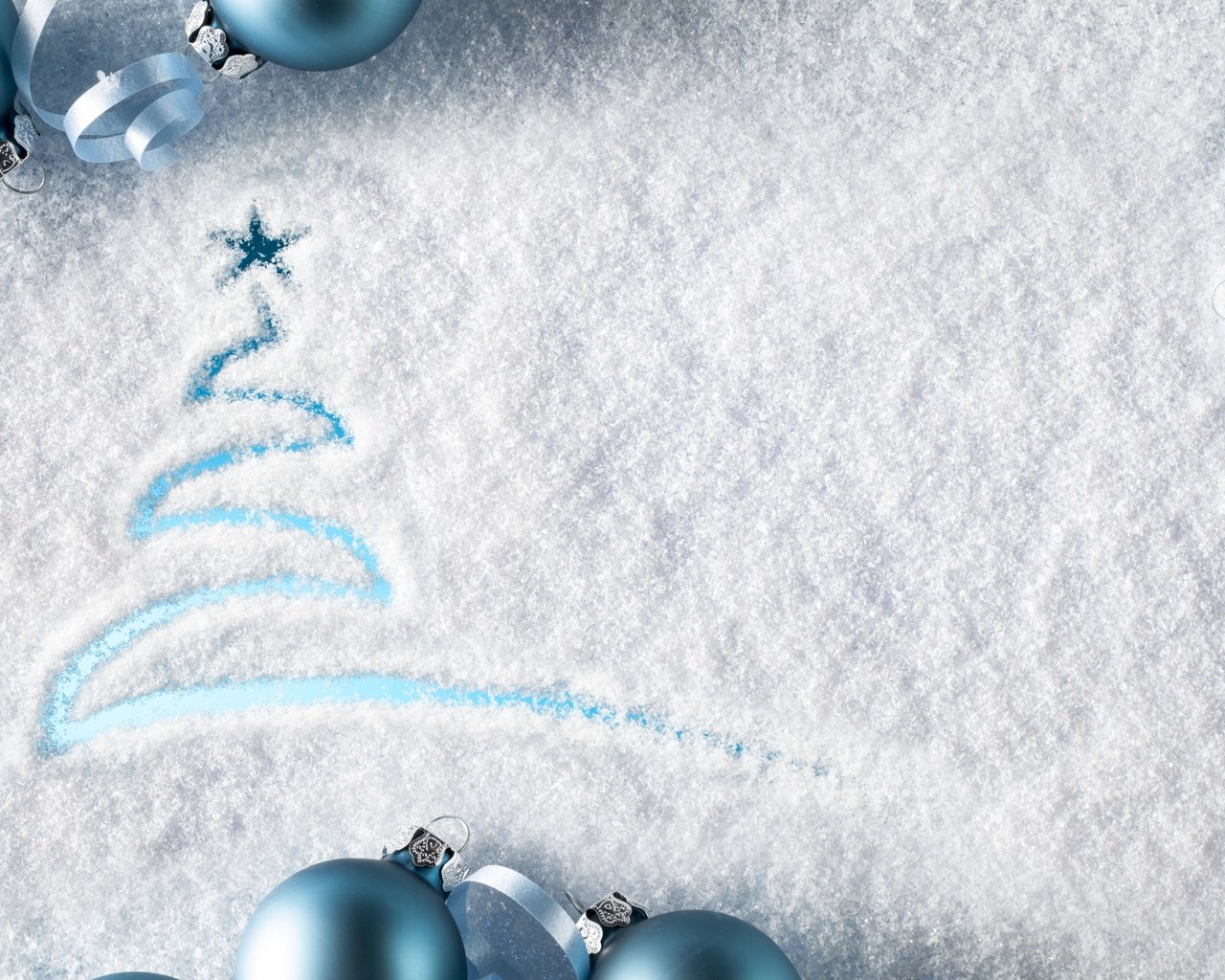 Обои снег, новый год, рождество, ёлочка, snow, new year, christmas, herringbone разрешение 2880x1800 Загрузить