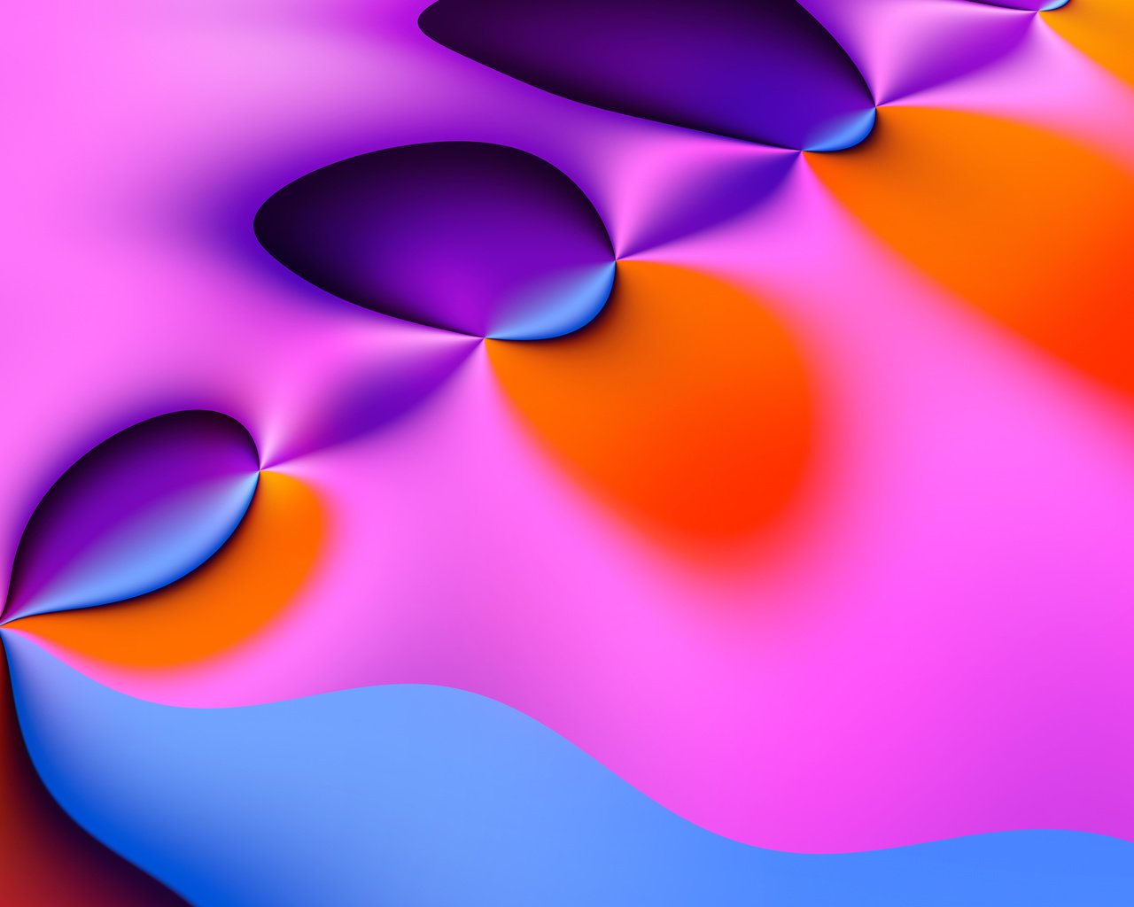 Обои абстракция, цвет, форма, abstraction, color, form разрешение 3840x2400 Загрузить