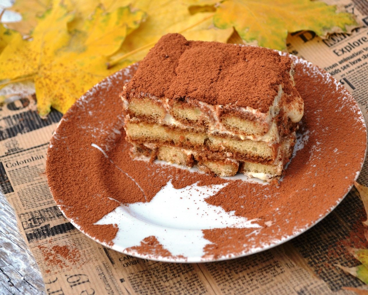 Обои листья, листва, кленовый лист, сладкое, торт, десерт, какао, leaves, foliage, maple leaf, sweet, cake, dessert, cocoa разрешение 1920x1280 Загрузить