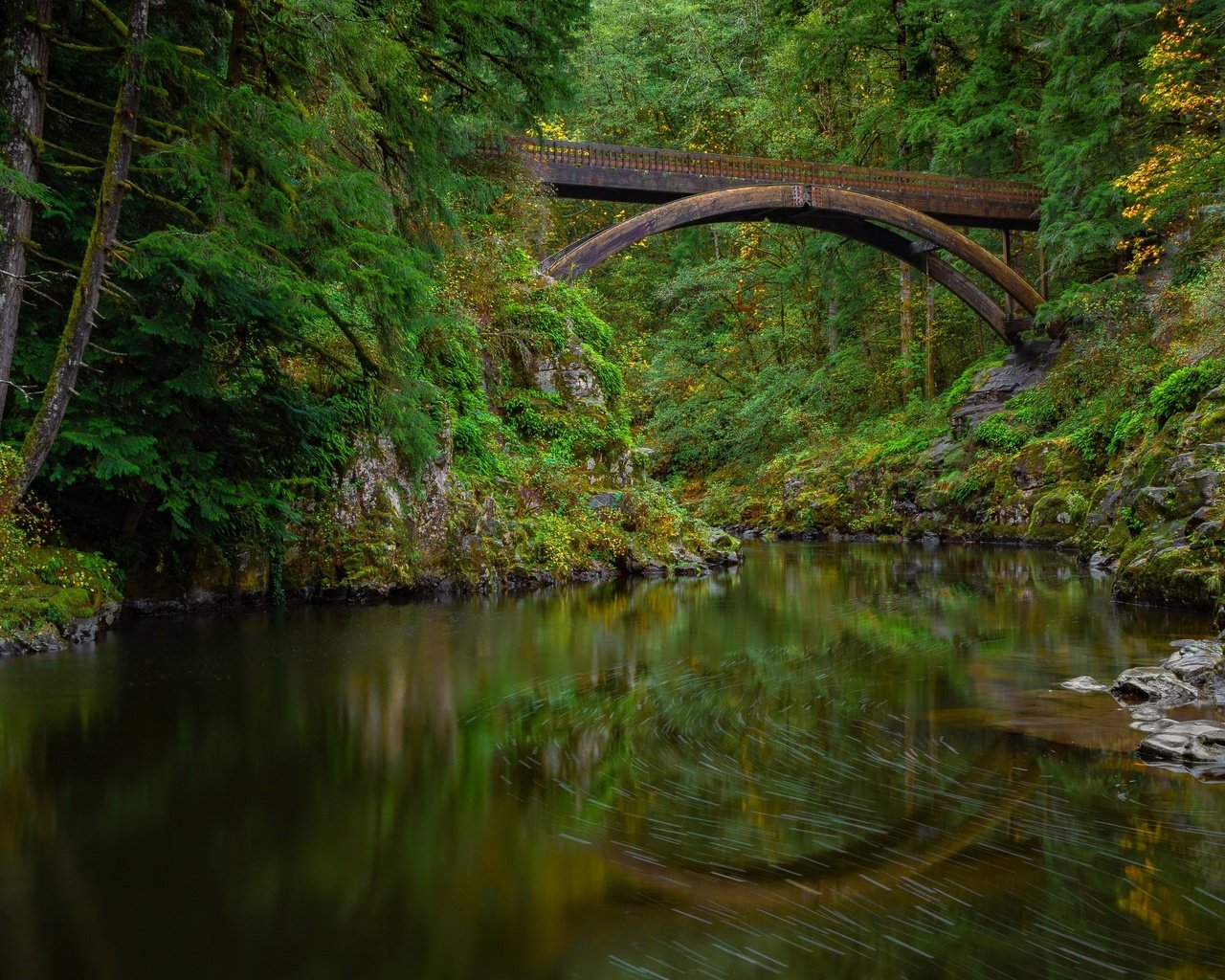 Обои природа, мост, nature, bridge разрешение 3840x2160 Загрузить