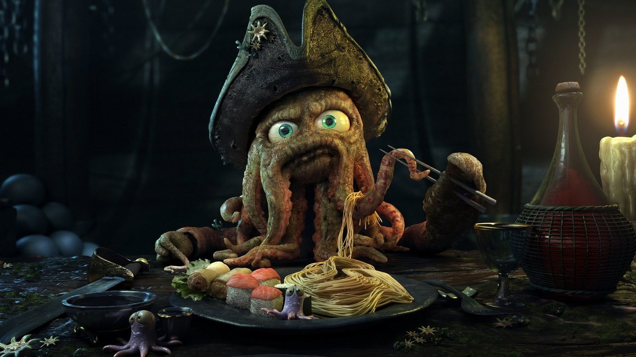 Обои осьминог, капитан, ужин, octopus, captain, dinner разрешение 2560x1600 Загрузить