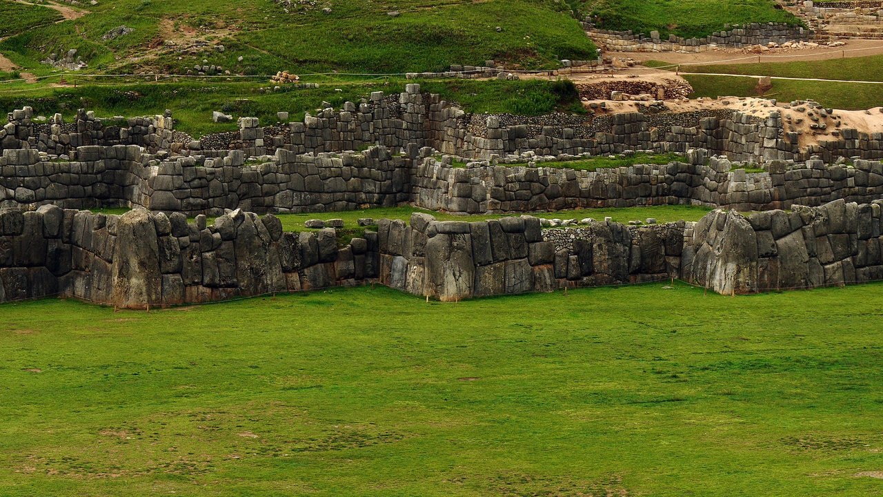 Обои перу, саксайуаман, куско, peru, sacsayhuaman, cusco разрешение 4000x1600 Загрузить