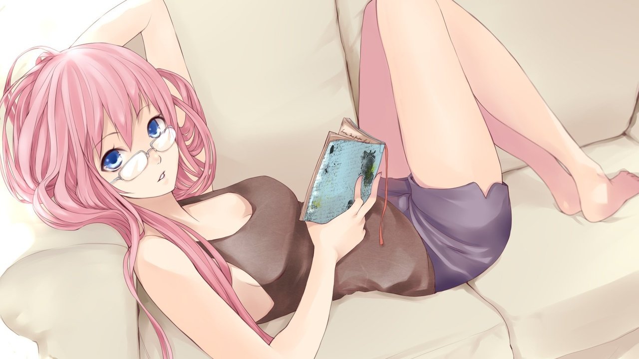 Обои девушка, аниме, книга, girl, anime, book разрешение 2000x1500 Загрузить