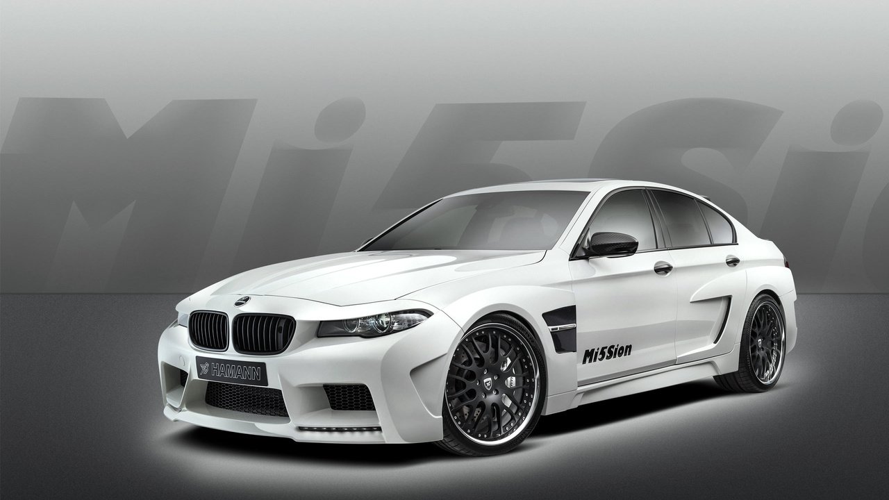 Обои машина, белый, авто, hamann, бмв, миссия, м5, machine, white, auto, bmw, mission, m5 разрешение 1920x1080 Загрузить