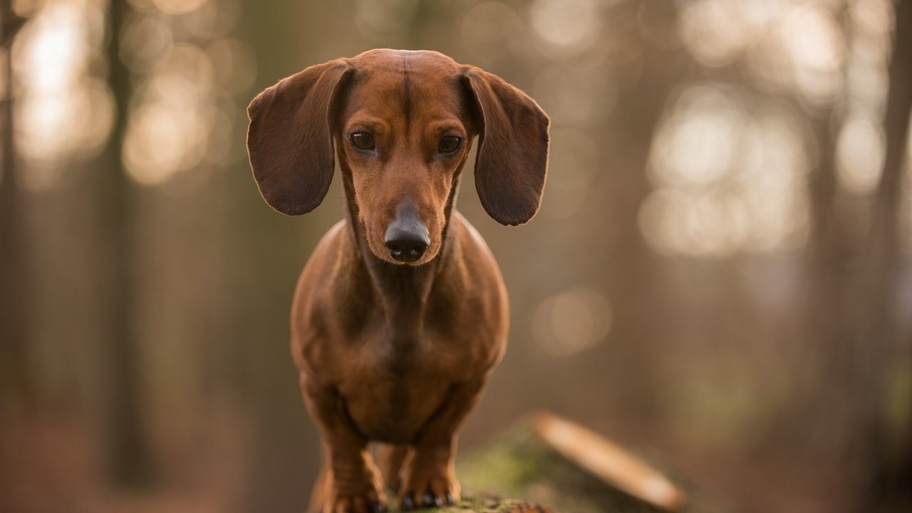 Обои морда, взгляд, собака, друг, такса, face, look, dog, each, dachshund разрешение 2557x1600 Загрузить