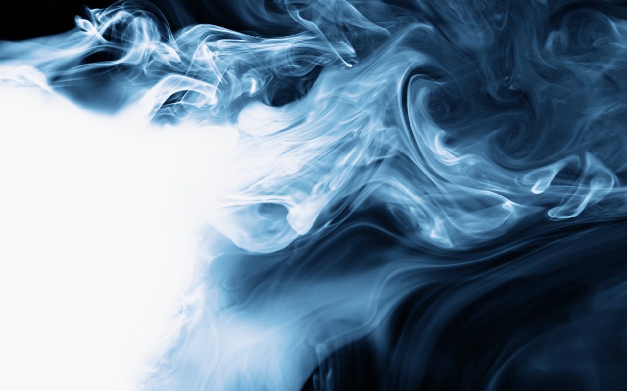 Обои синий, дым, белый, blue, smoke, white разрешение 2560x1600 Загрузить