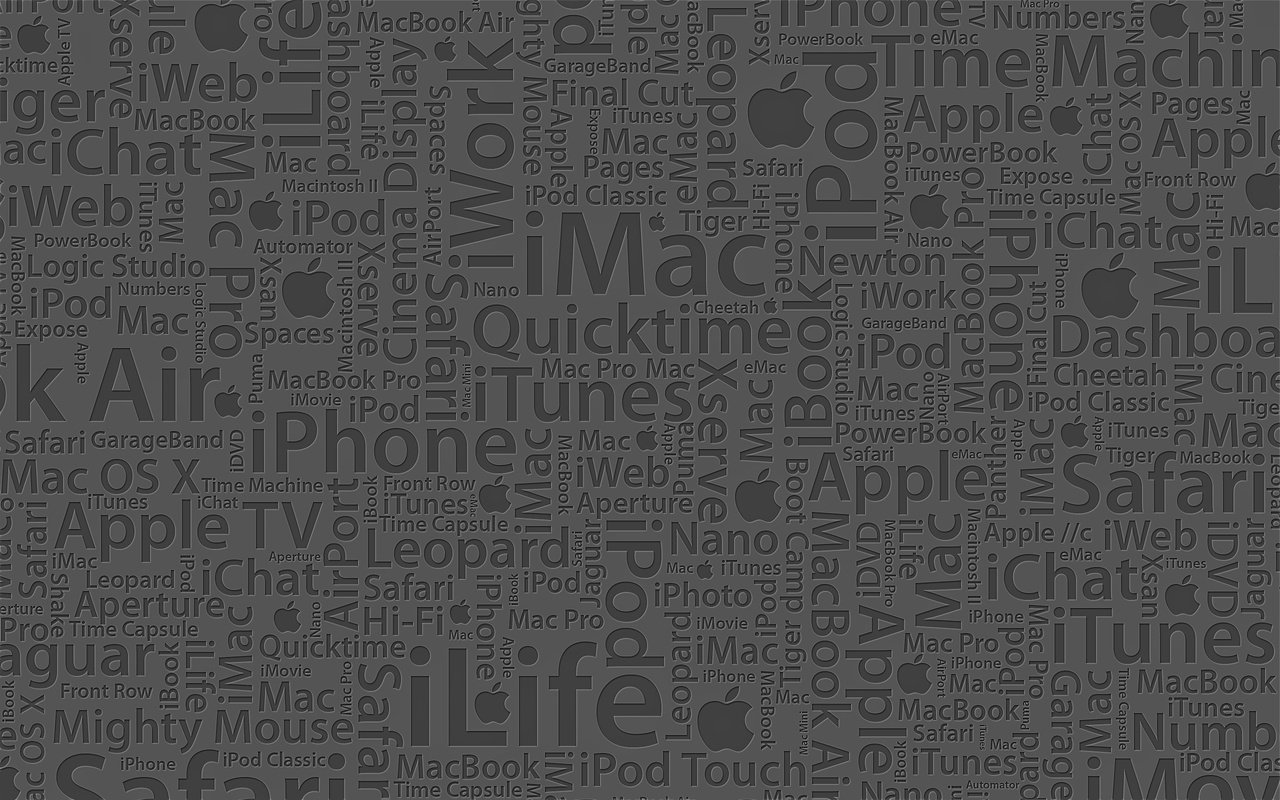 Обои текстура, надписи, эппл, texture, labels, apple разрешение 2560x1600 Загрузить