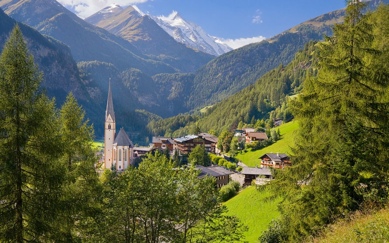 Обои австрия, хайлигенблут, austria, heiligenblut разрешение 1920x1080 Загрузить