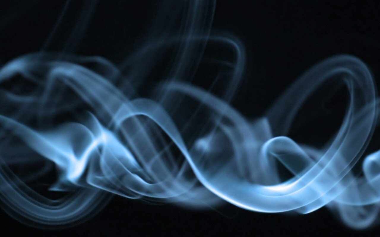 Обои абстракция, дым, черный фон, abstraction, smoke, black background разрешение 1920x1200 Загрузить