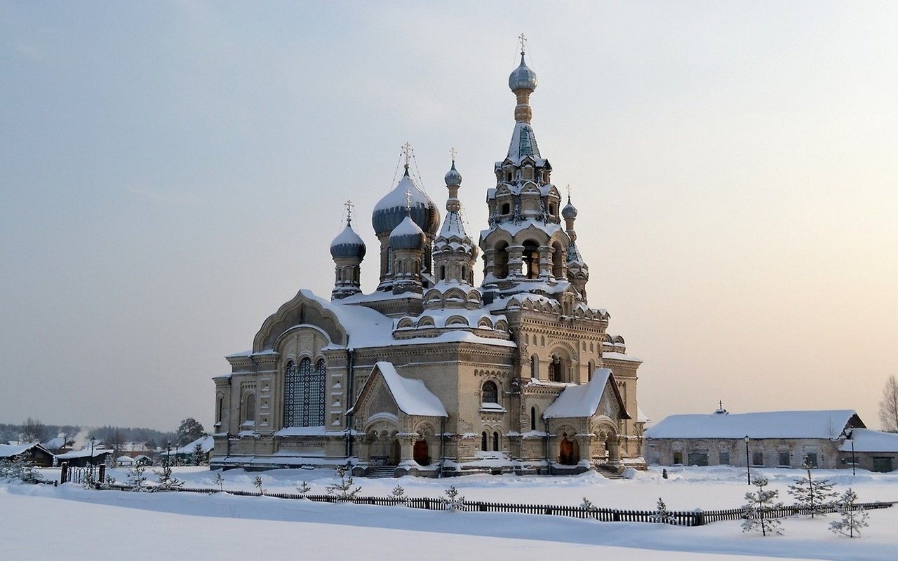 Обои спасский храм, church of the savior разрешение 2560x1440 Загрузить