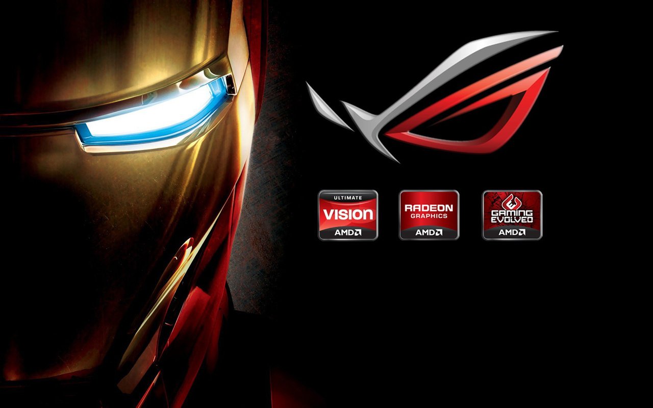 Обои amd iron man разрешение 1920x1080 Загрузить