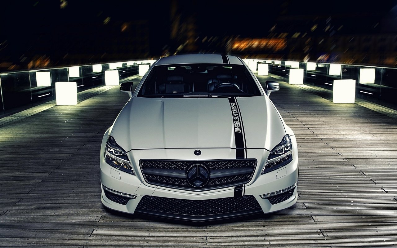 Обои ночь, тюнинг, мерседес, mercedes benz cls, night, tuning, mercedes разрешение 2048x1280 Загрузить