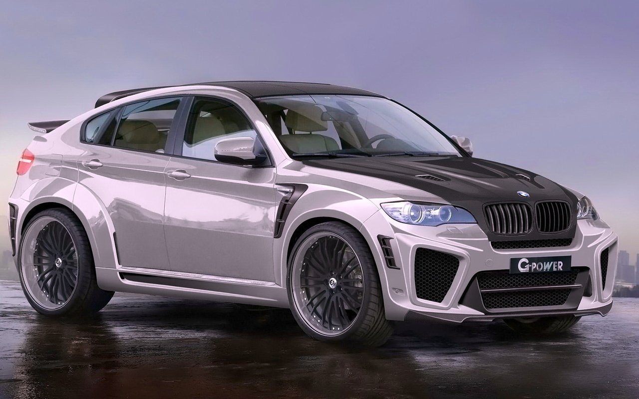 Обои красота, бмв, бмв х6 тайфун, beauty, bmw, bmw x6 typhoon разрешение 1920x1080 Загрузить