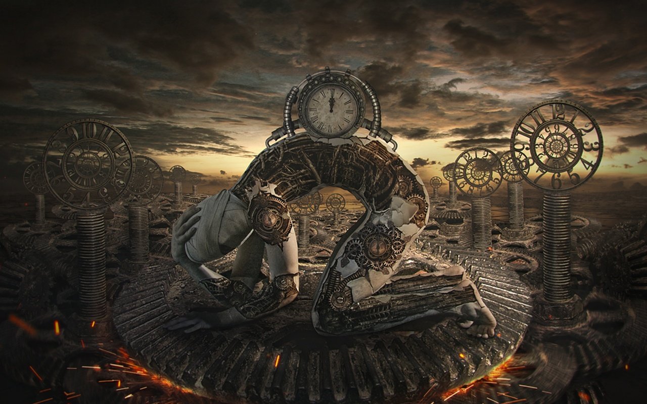 Обои время, gears of time, шестерня, time, gear разрешение 1920x1459 Загрузить