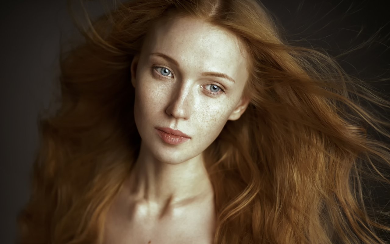 Обои взгляд, лицо, рыжеволосая, alexander vinogradov, look, face, redhead разрешение 2048x1366 Загрузить