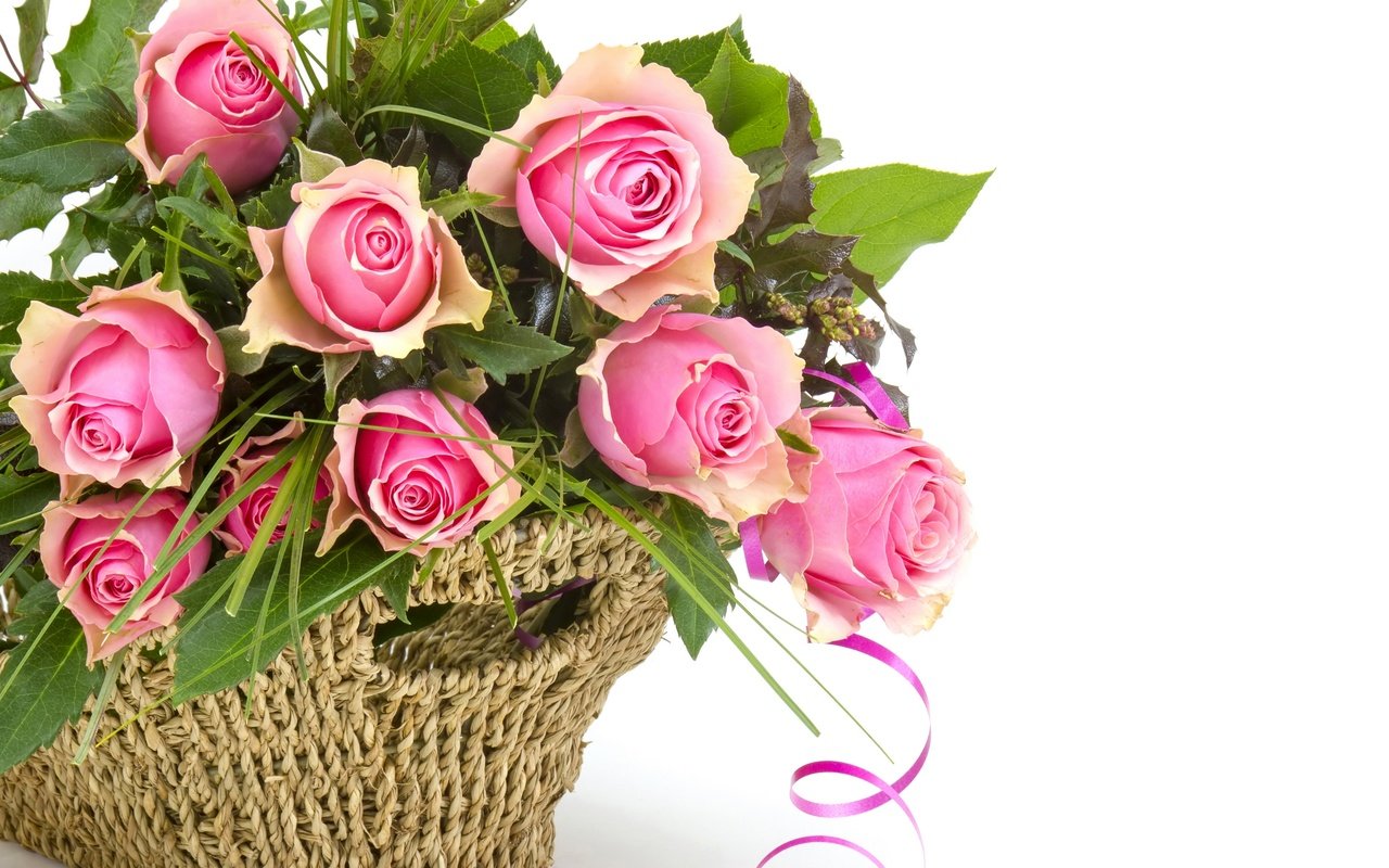Обои розы, букет, розовые, окрас, роз, пинк, roses, bouquet, pink, color разрешение 2880x2165 Загрузить