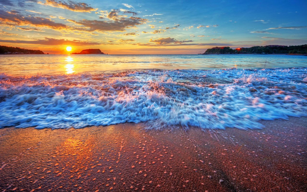 Обои закат, море, пляж, 6, sunset, sea, beach разрешение 6014x4009 Загрузить