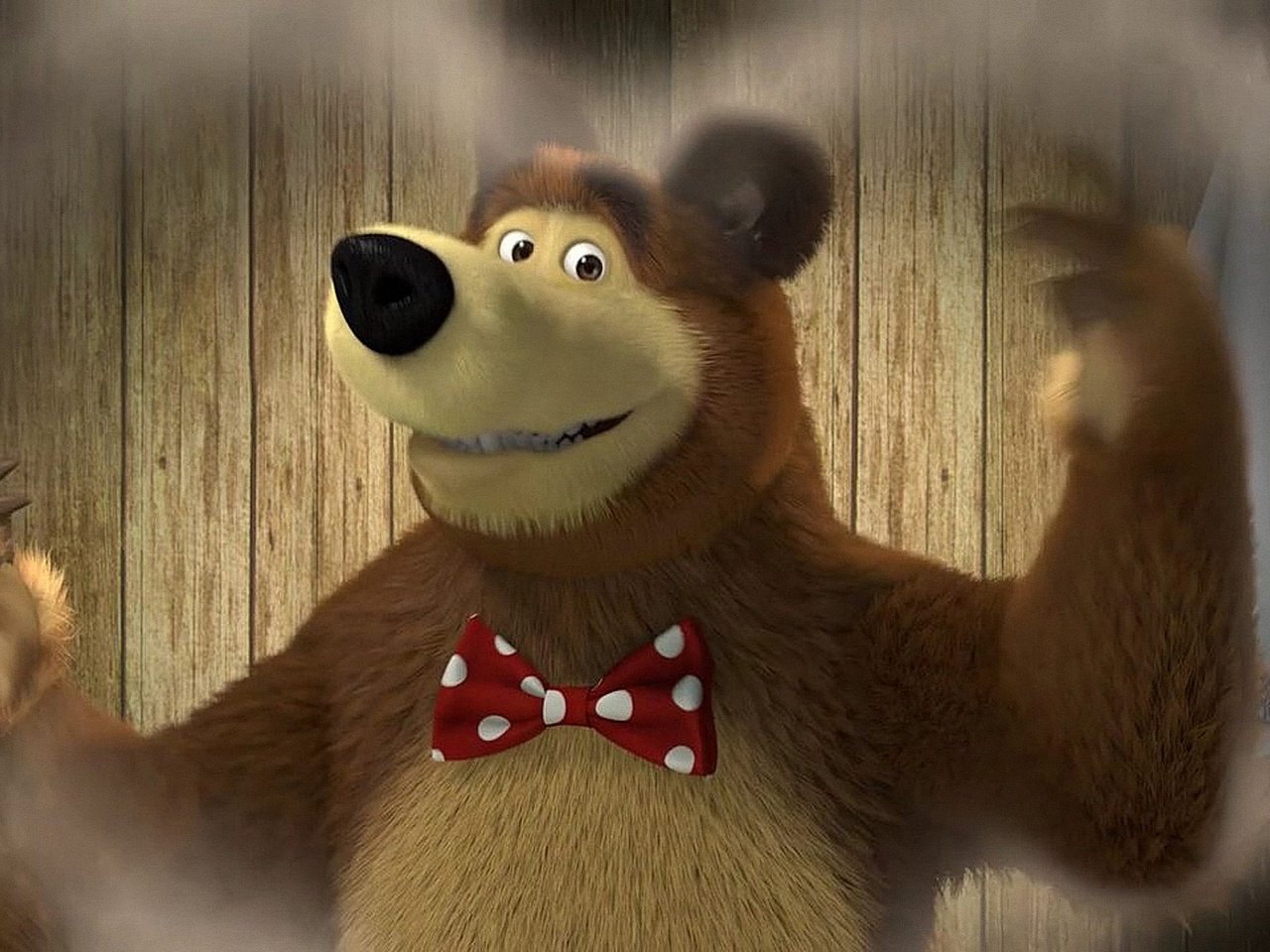 Обои маша и медведь, masha and the bear разрешение 1920x1080 Загрузить