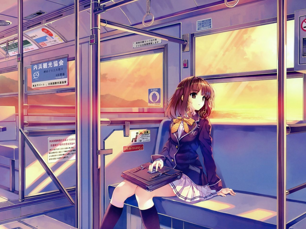 Обои девушка, аниме, метро, portfel, girl, anime, metro разрешение 5890x4021 Загрузить