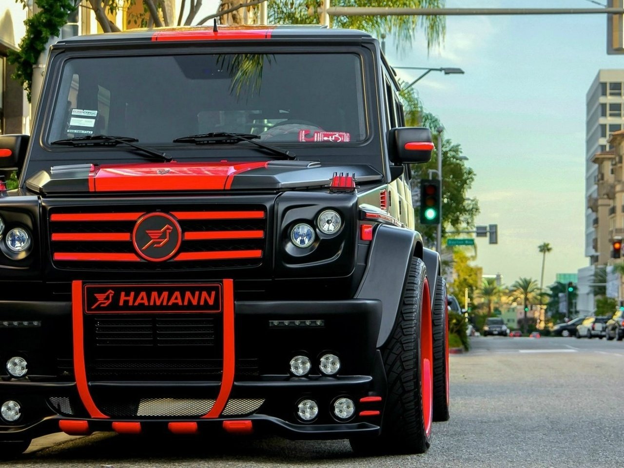 Обои автомобили, mercedes-benz g55 amg by hamann, mercedes- benz g55 amg от hamann, cars, mercedes - benz g55 amg from hamann разрешение 1920x1080 Загрузить