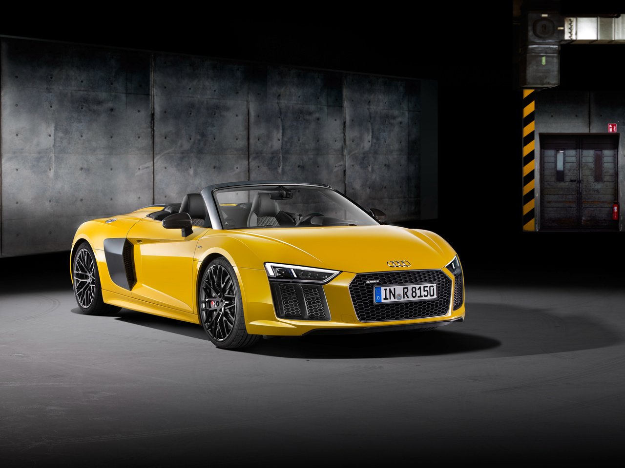 Обои желтый, ауди, spyder, yellow, audi разрешение 4096x2897 Загрузить