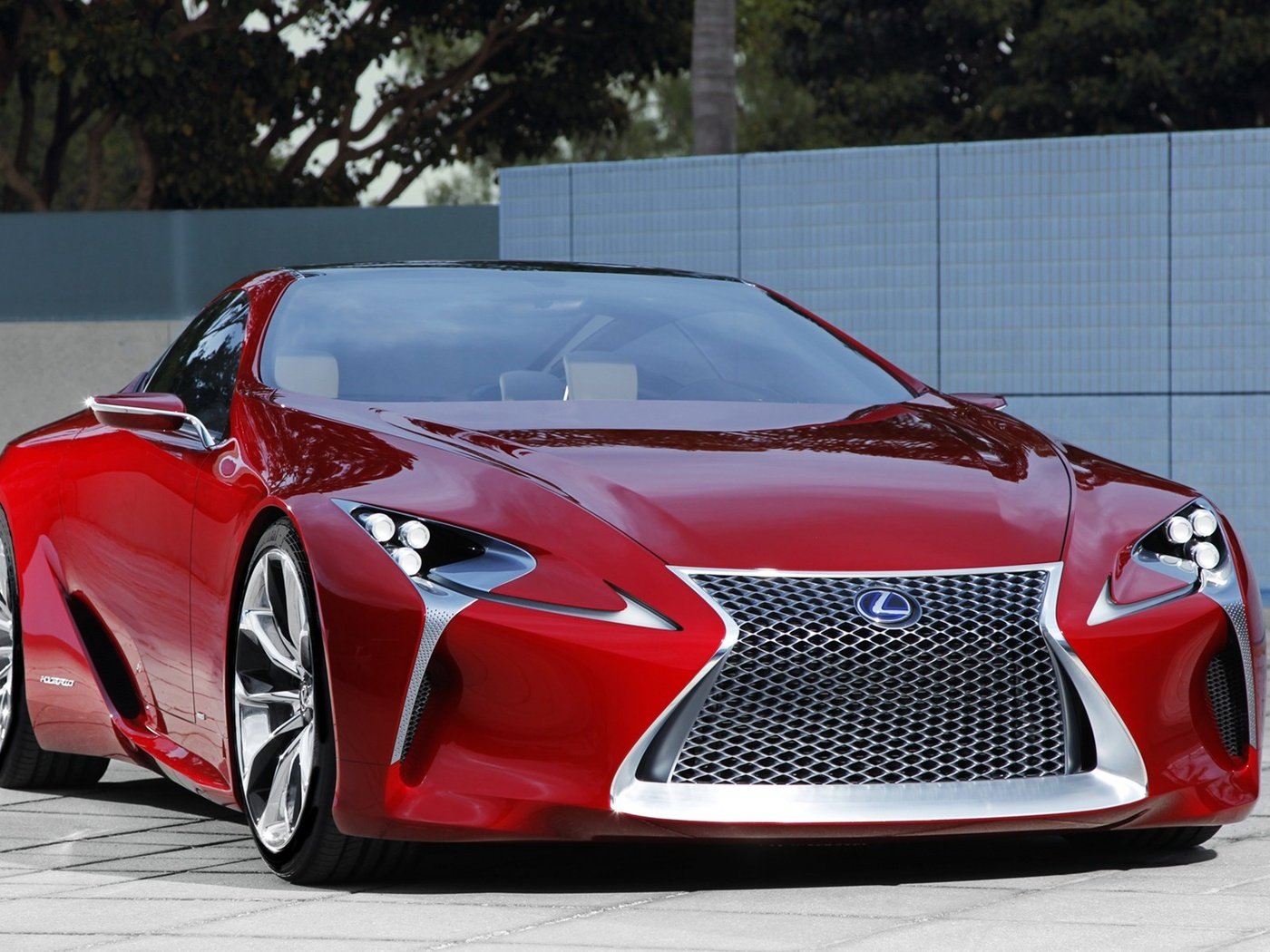 Обои машина, красная, лексус, lf-lc sports coupe concept, machine, red, lexus разрешение 1920x1200 Загрузить