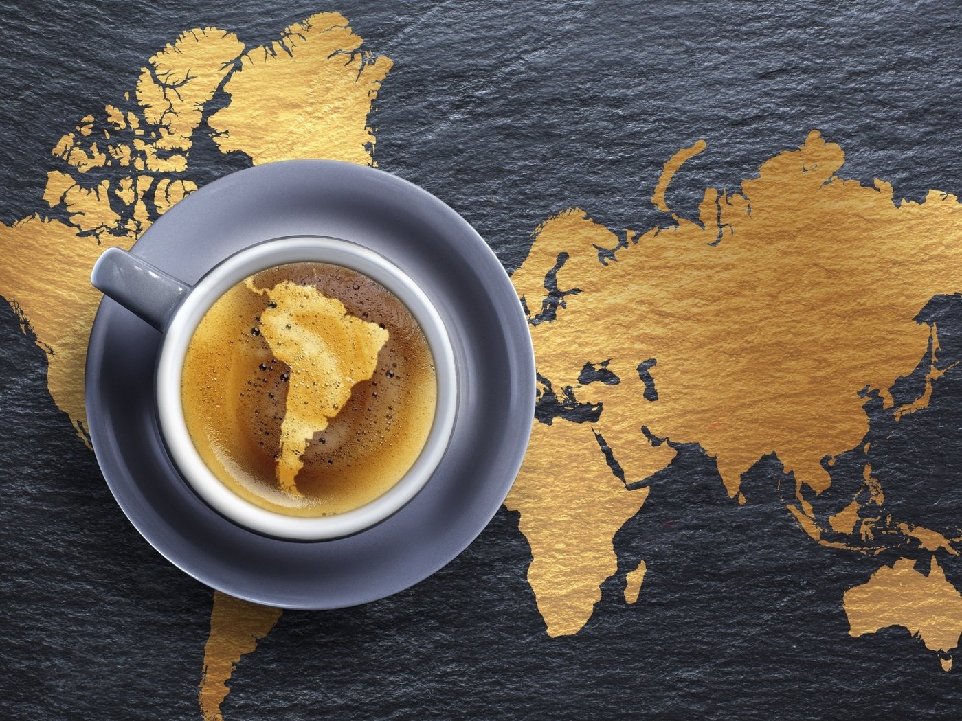 Обои кофе, карта, чашка, coffee, map, cup разрешение 2560x1600 Загрузить