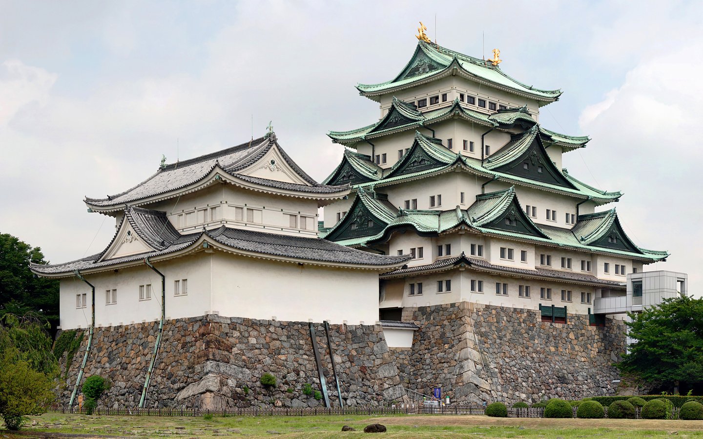 Обои япония, японии, nagoya castle, замок нагоя, japan, the nagoya castle разрешение 2560x1600 Загрузить