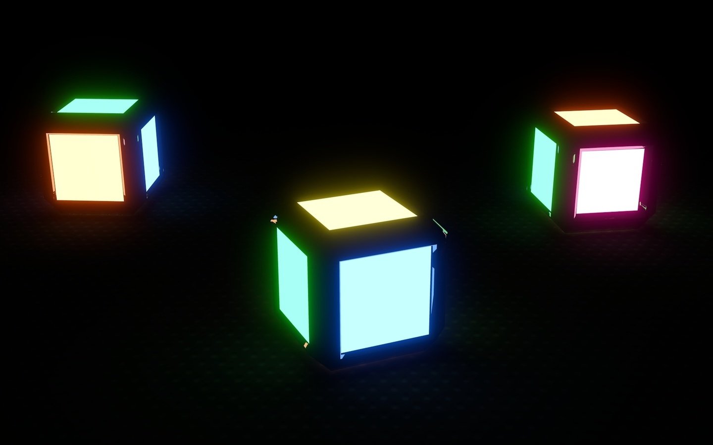 Обои цвета, куб, расцветка, кубик, рендер, блендер, color, cube, colors, render, blender разрешение 1920x1080 Загрузить