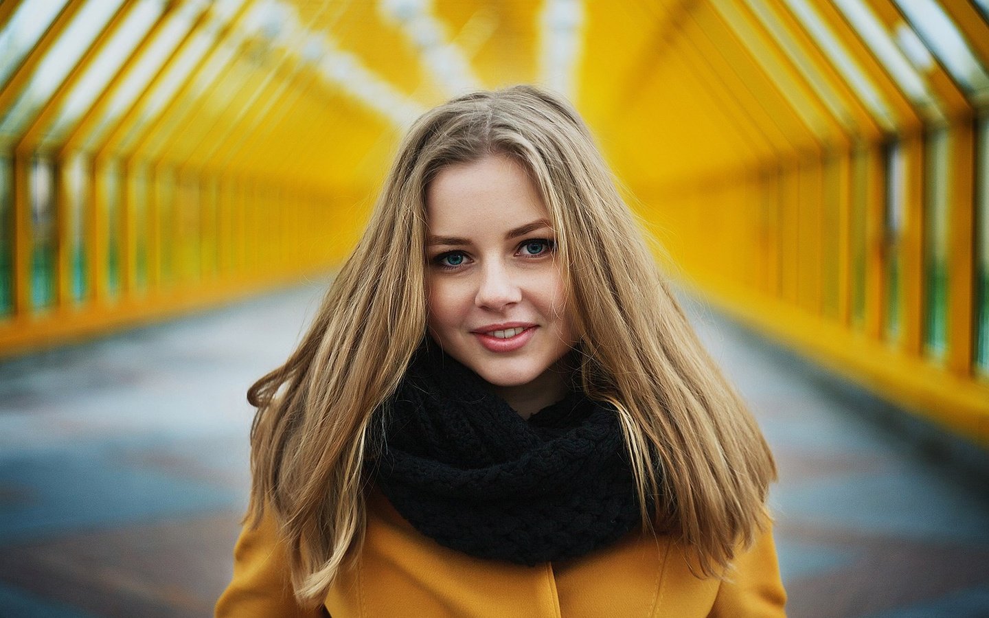 Обои девушка, блондинка, улыбка, портрет, взгляд, волосы, girl, blonde, smile, portrait, look, hair разрешение 1920x1280 Загрузить