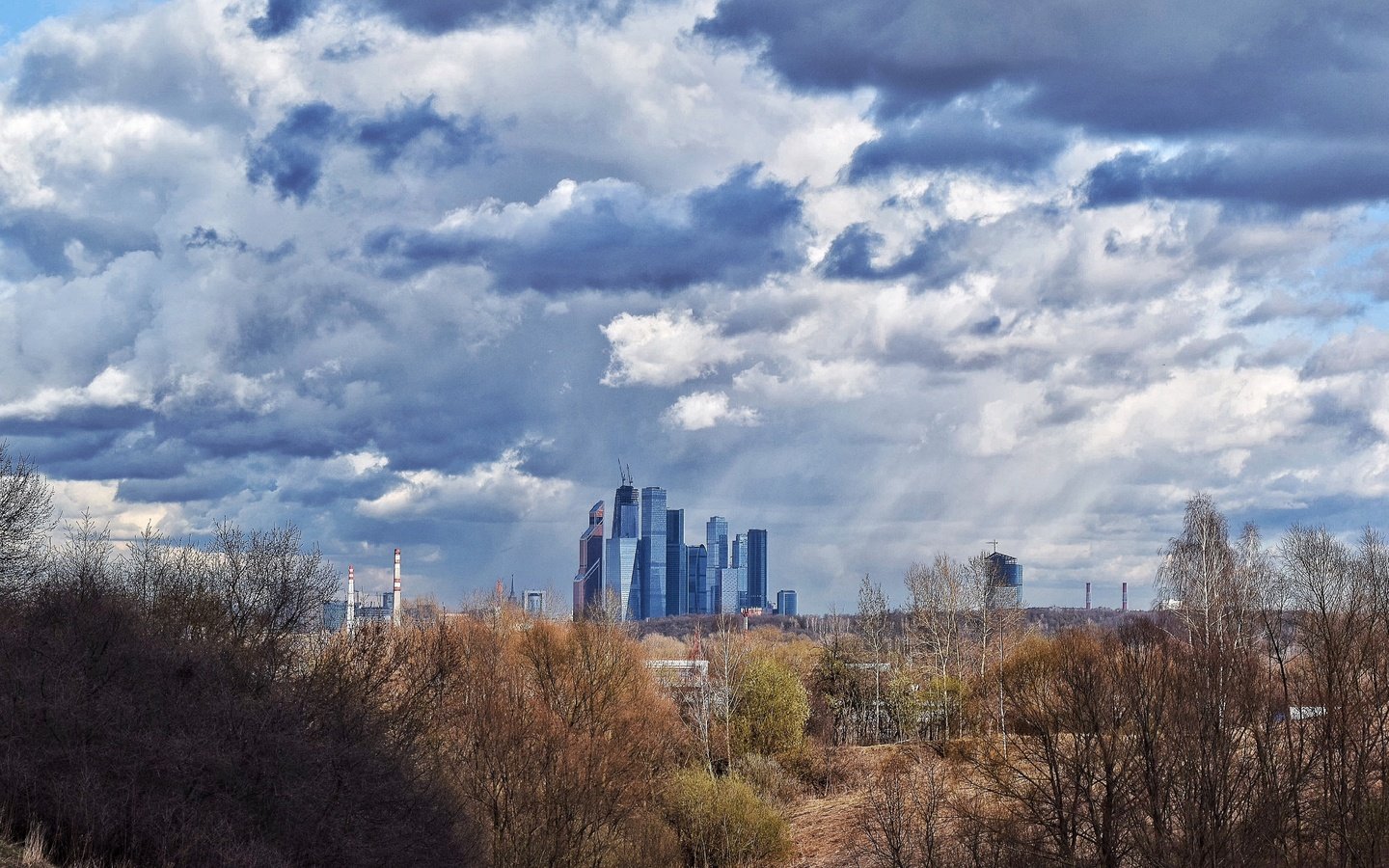 Обои небо, облака, москва, небоскребы, россия, москва сити, город москва, roman alyabev, the sky, clouds, moscow, skyscrapers, russia, moscow city разрешение 5511x3674 Загрузить