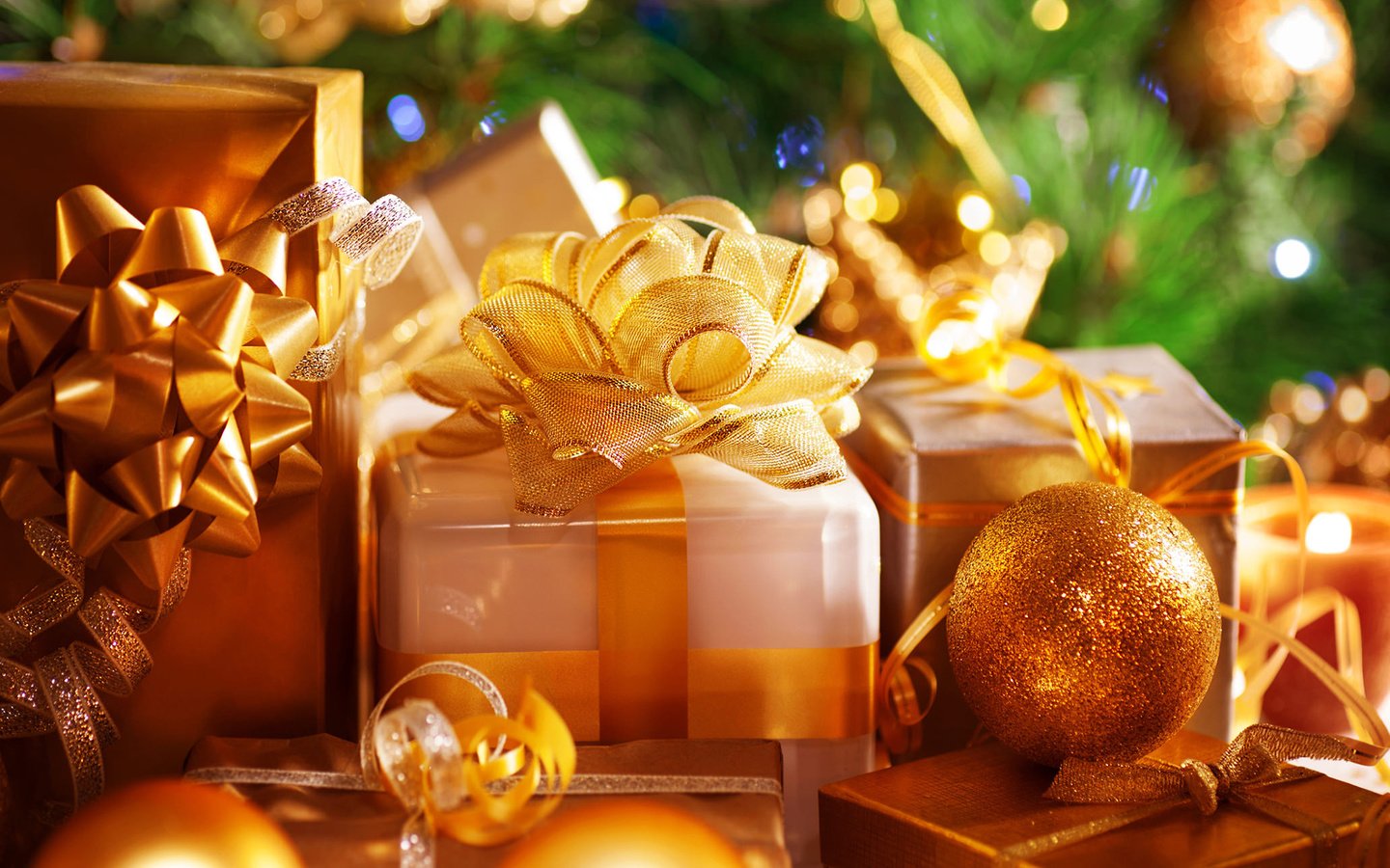 Обои новый год, подарки, рождество, декор, new year, gifts, christmas, decor разрешение 1920x1200 Загрузить