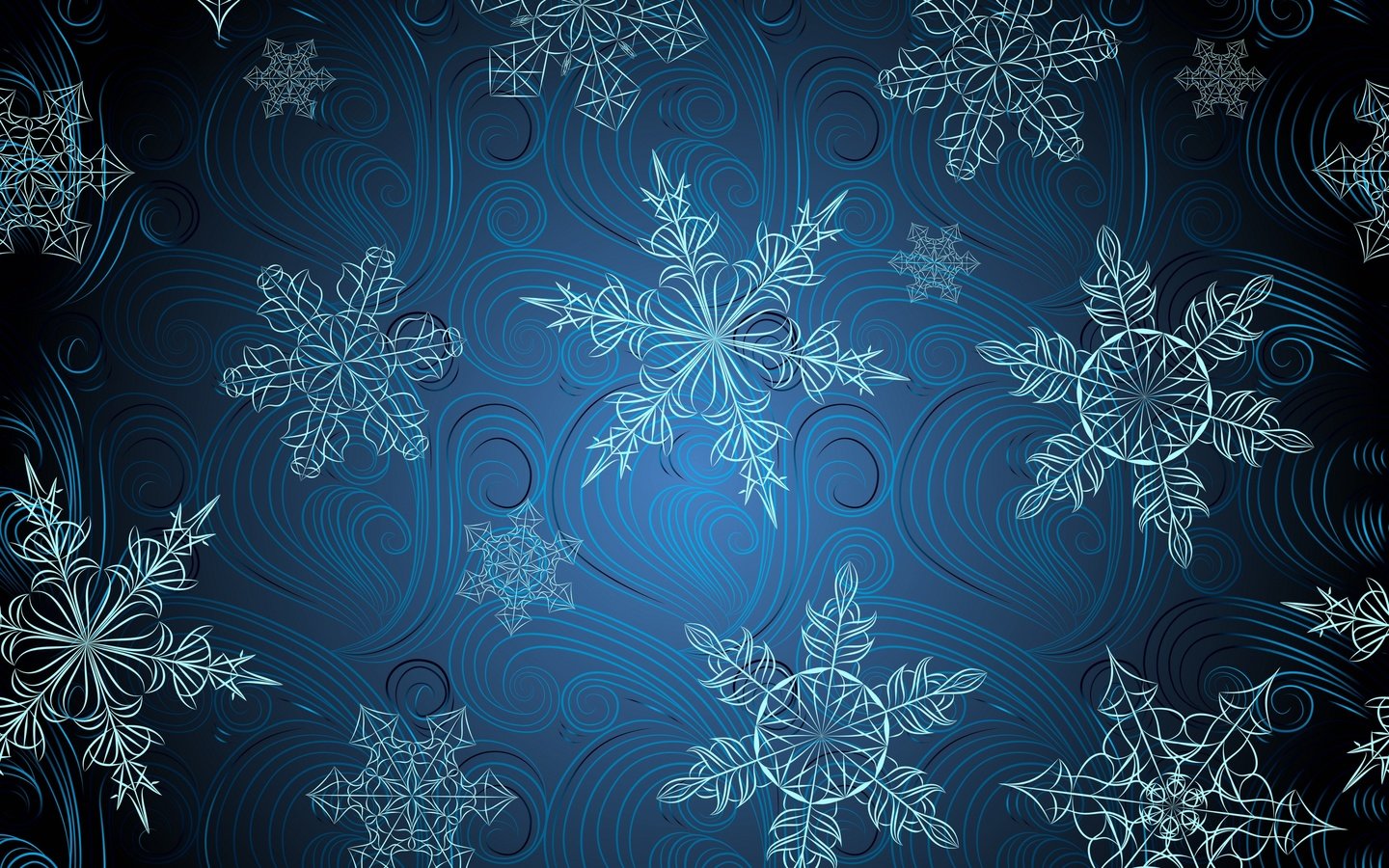 Обои текстура, снежинки, фон, узор, texture, snowflakes, background, pattern разрешение 3840x2400 Загрузить