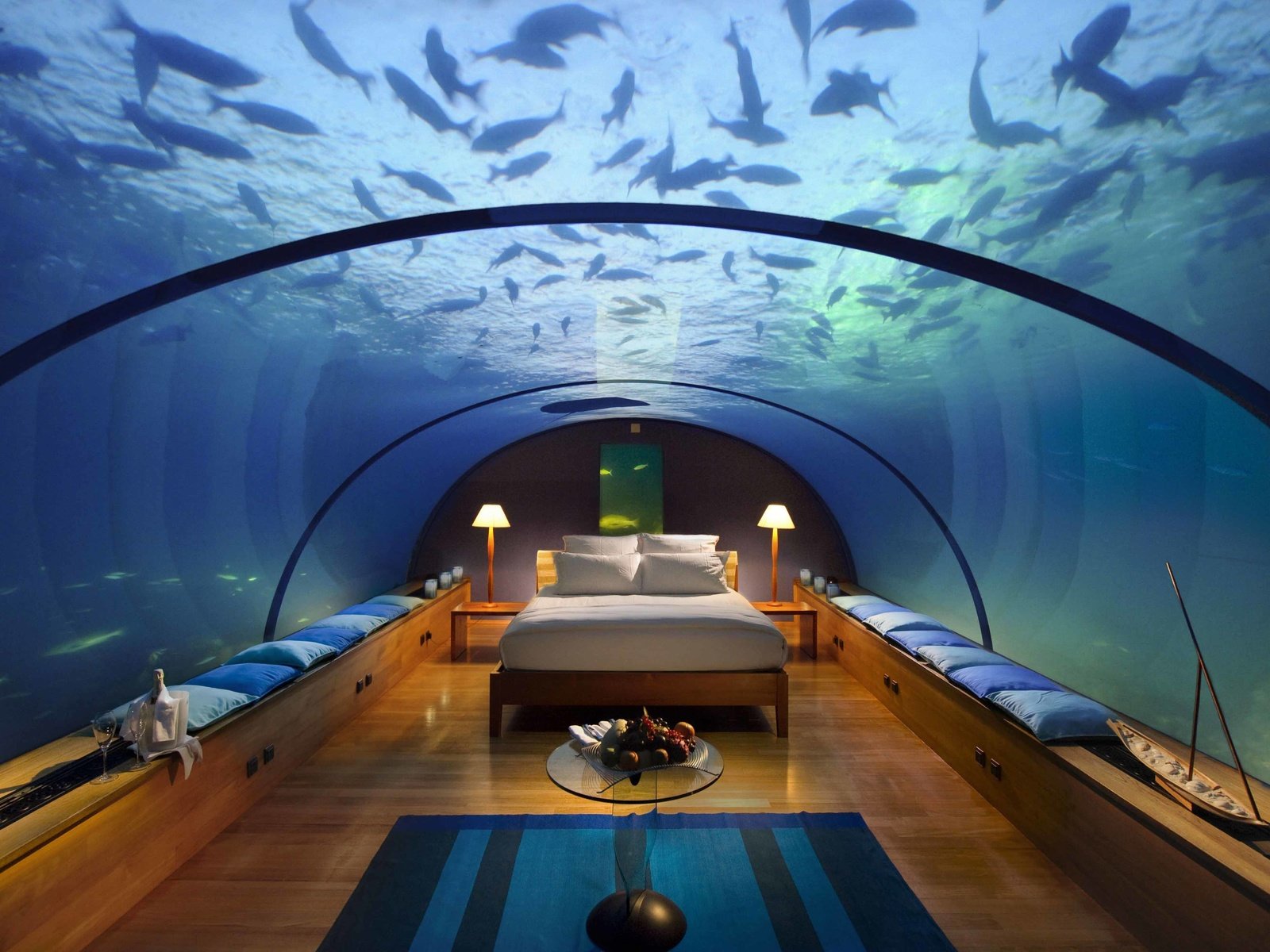 Обои интерьер, под водой, тропики, мальдивы, interior, under water, tropics, the maldives разрешение 4256x2832 Загрузить