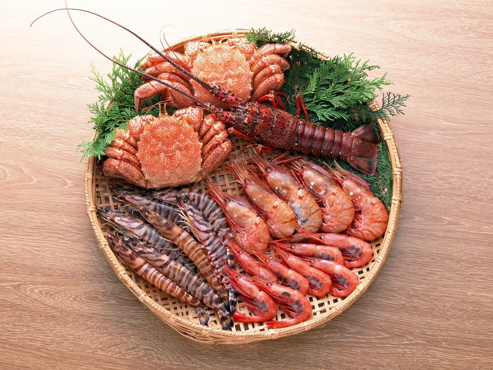 Обои крабы, суши, морепродукты, креветки, омар, crabs, sushi, seafood, shrimp, omar разрешение 2950x2094 Загрузить