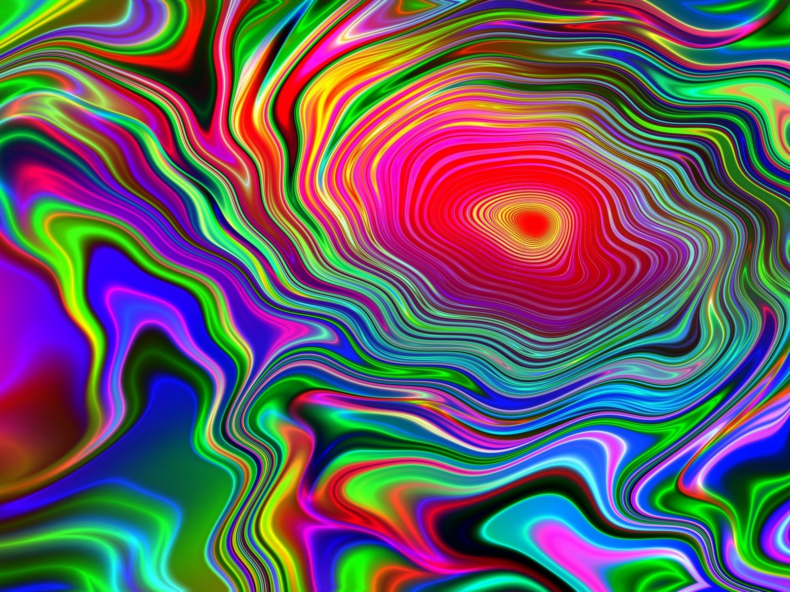 Обои абстракция, линии, радуга, разводы, яркая, abstraction, line, rainbow, divorce, bright разрешение 4096x2730 Загрузить