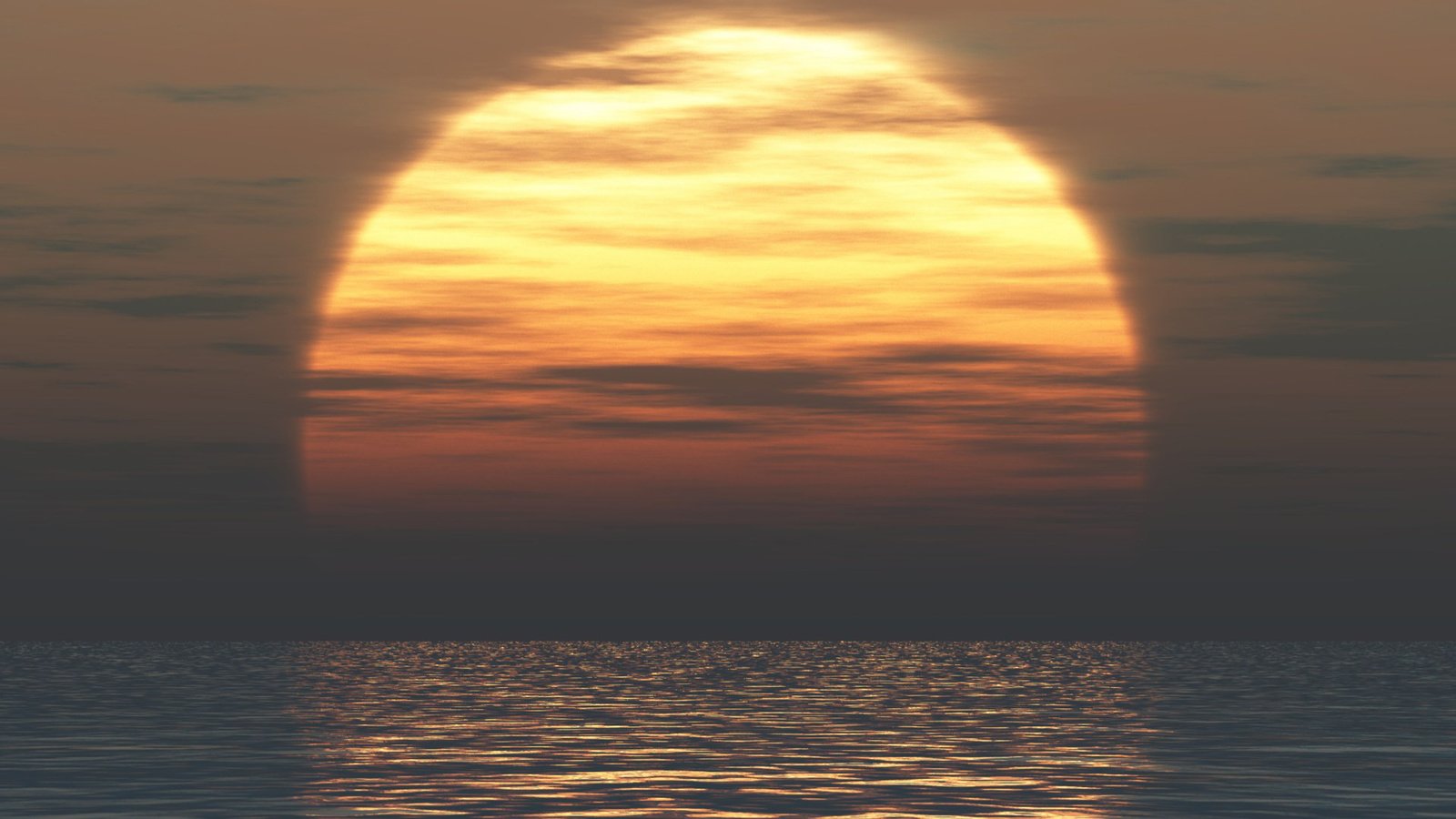 Обои солнце, закат, море, the sun, sunset, sea разрешение 1920x1200 Загрузить