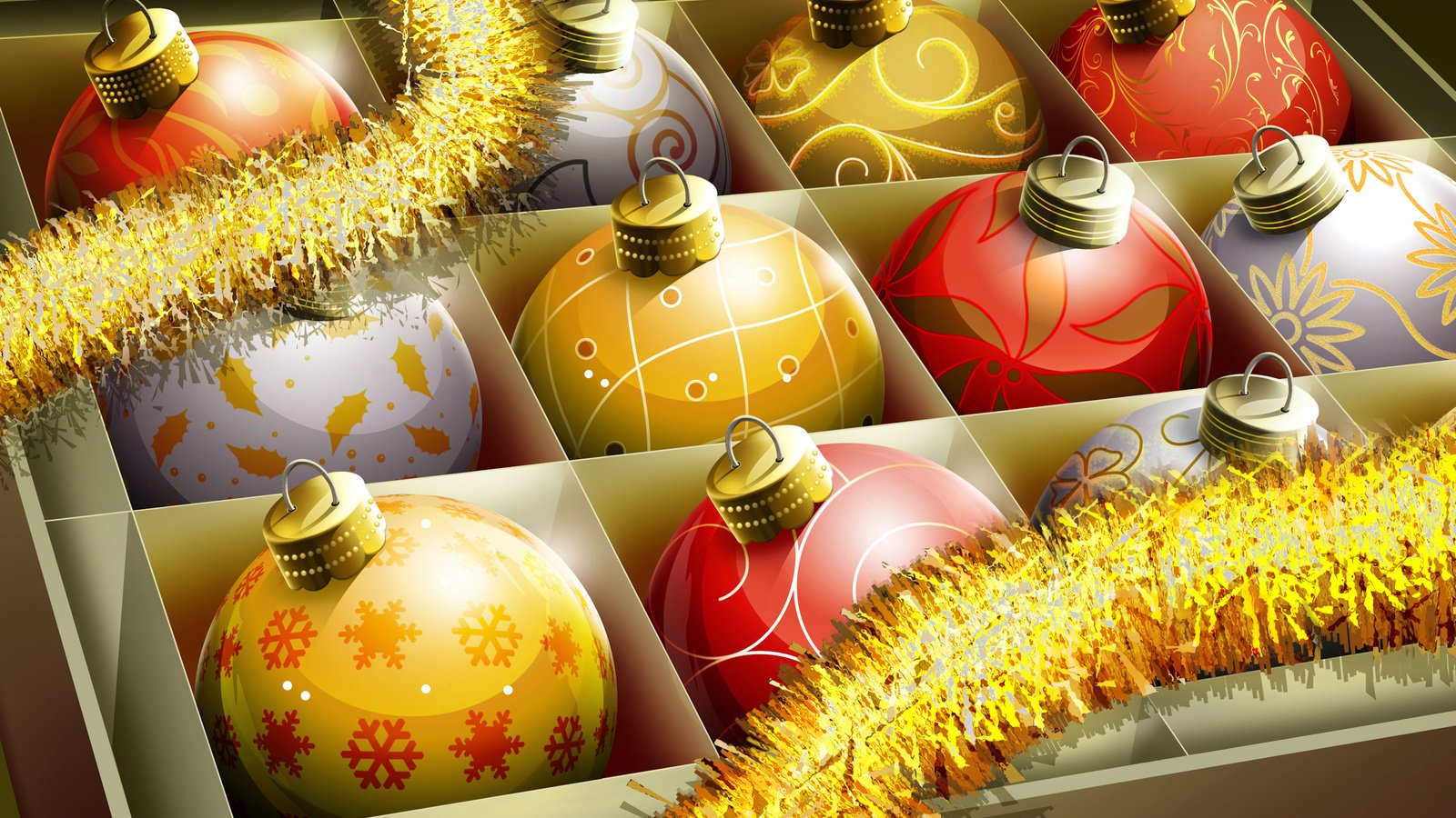 Обои новый год, шары, украшения, игрушки, new year, balls, decoration, toys разрешение 2560x1670 Загрузить