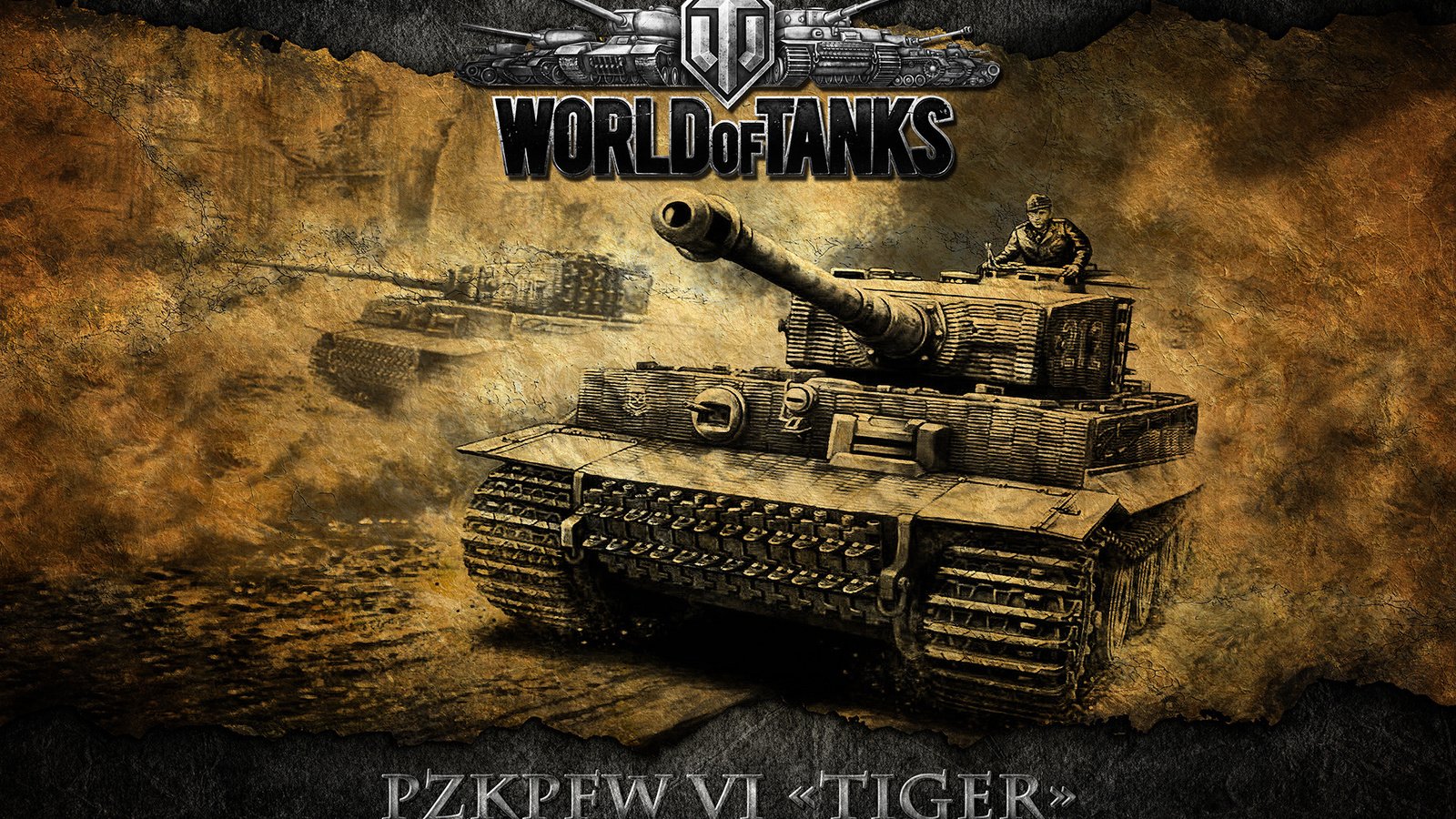 Обои тигр, танки, германия, мир танков, wot, pzkpfw vi tiger, тяжелый танк, tiger, tanks, germany, world of tanks, heavy tank разрешение 1920x1200 Загрузить