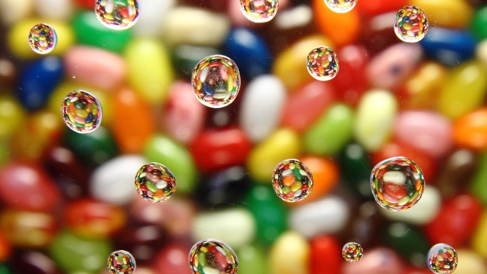 Обои фон, капли, разноцветные, конфеты, драже, background, drops, colorful, candy, pills разрешение 1920x1280 Загрузить