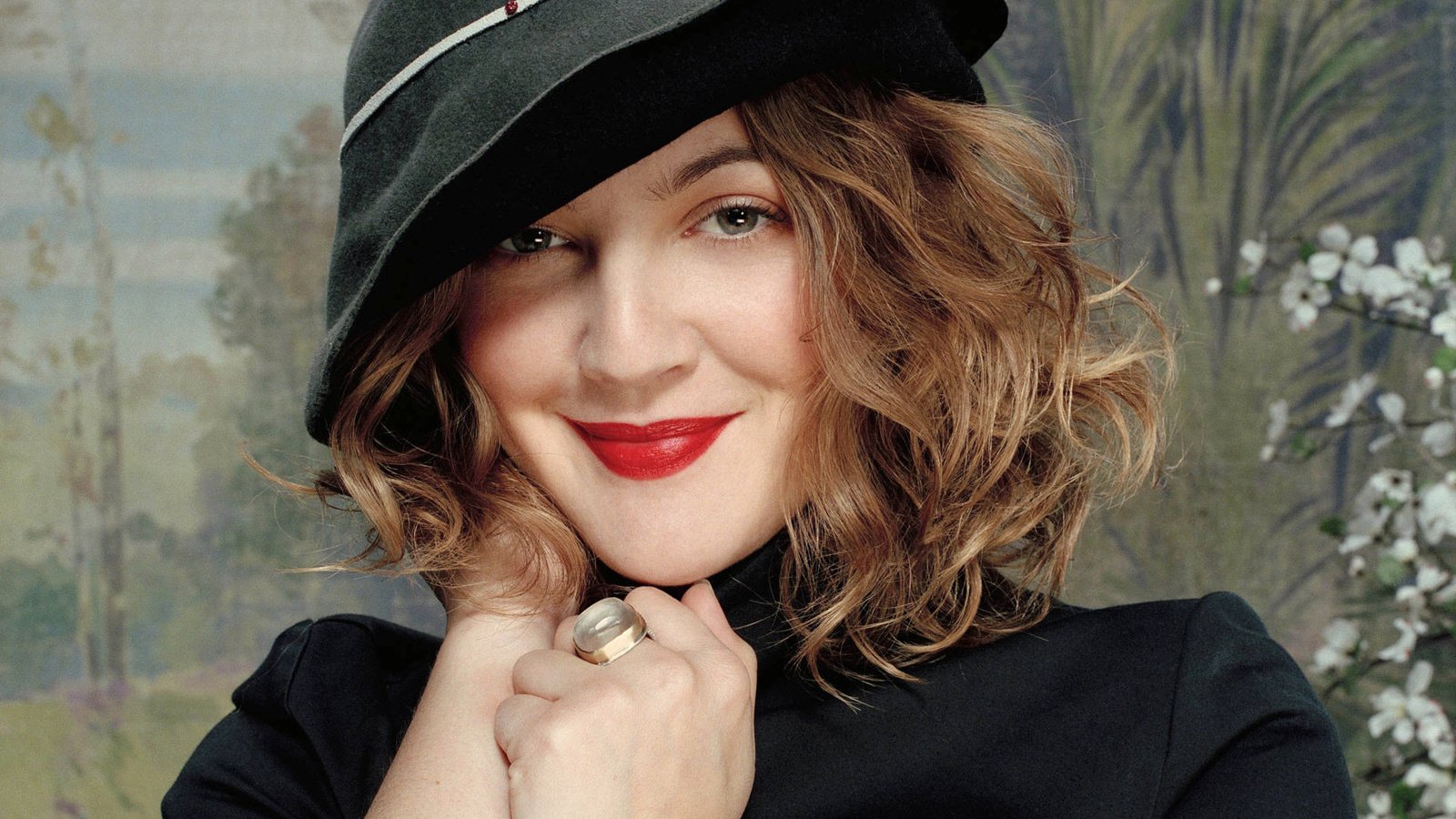 Обои улыбка, лицо, актриса, шляпа, дрю бэрримор, smile, face, actress, hat, drew barrymore разрешение 1920x1440 Загрузить