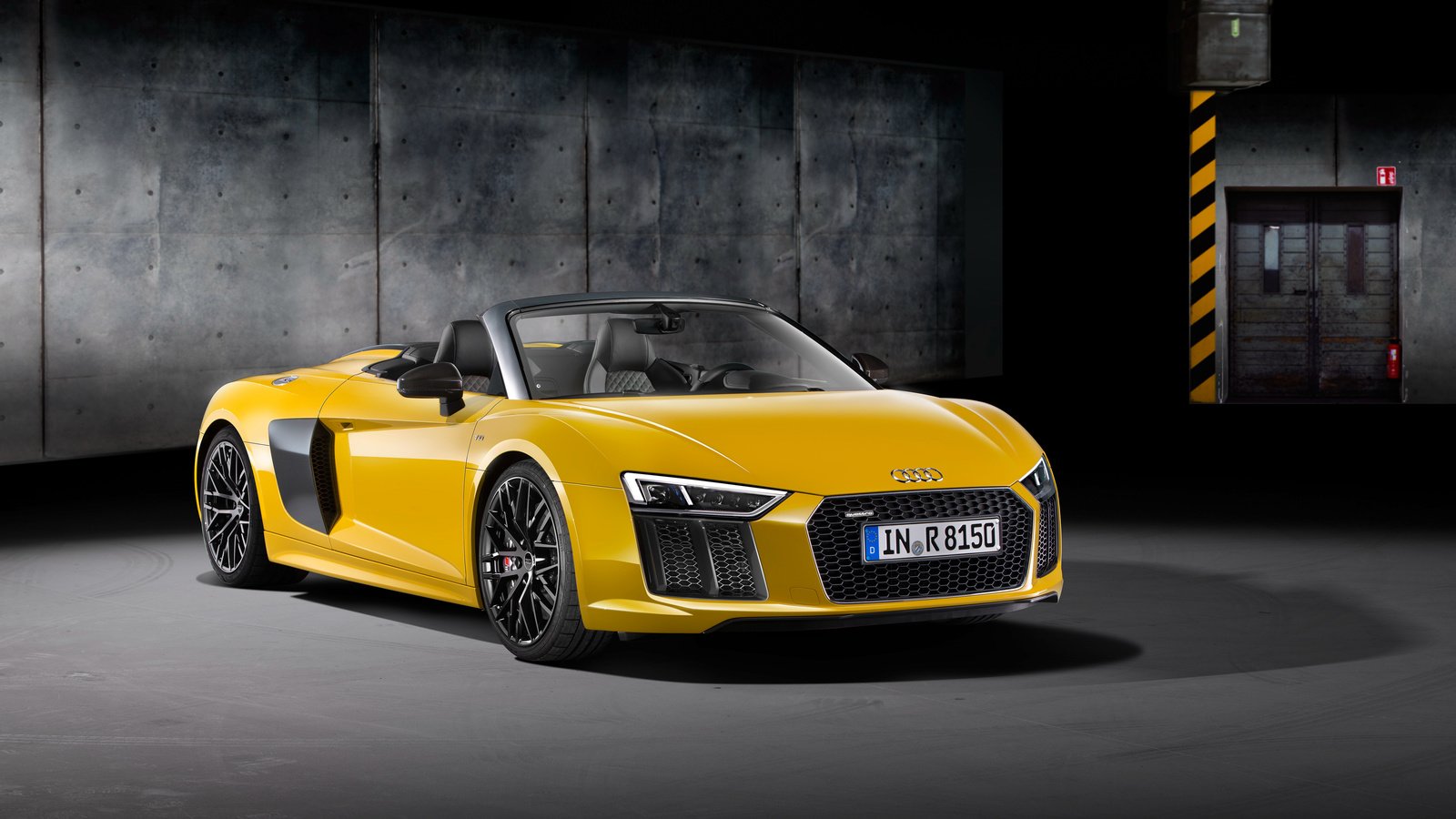 Обои желтый, ауди, spyder, yellow, audi разрешение 4096x2897 Загрузить