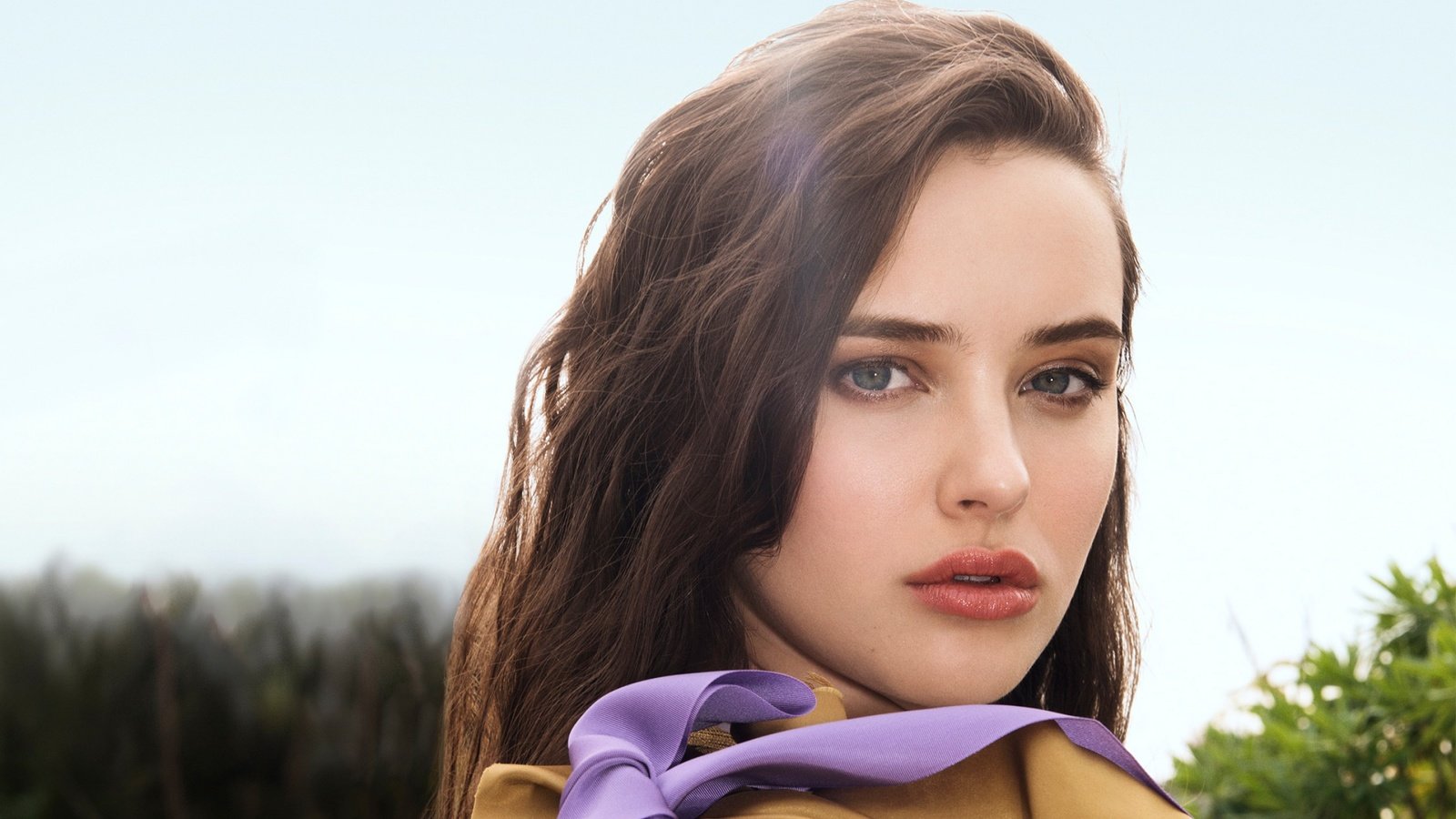 Обои портрет, актриса, макияж, красотка, шатенка, marie claire, katherine langford, кэтрин лангфорд, lindsey byrnes, portrait, actress, makeup, beauty, brown hair, catherine langford разрешение 2560x1600 Загрузить