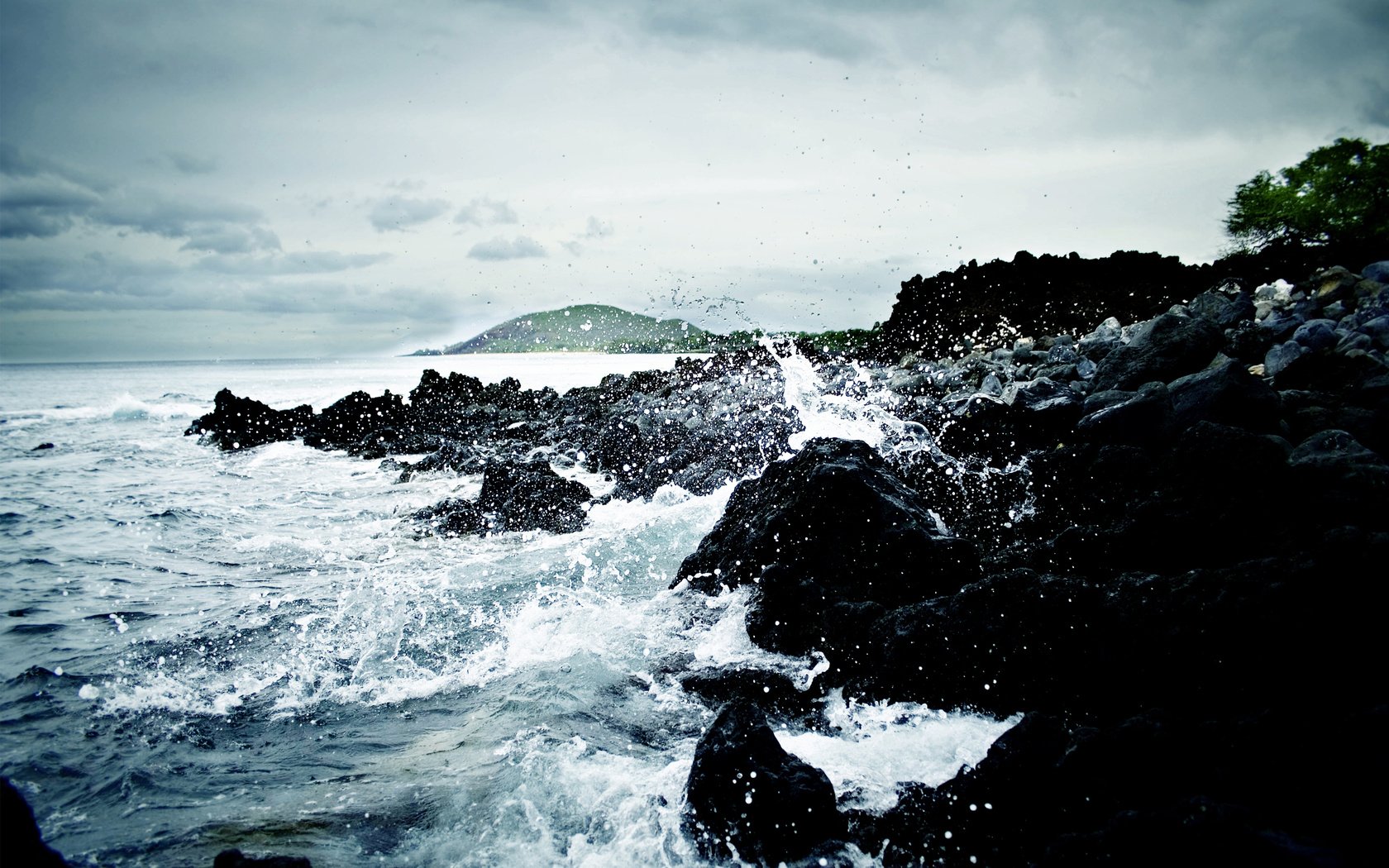 Обои скалы, камни, волны, море, брызги, rocks, stones, wave, sea, squirt разрешение 2560x1600 Загрузить