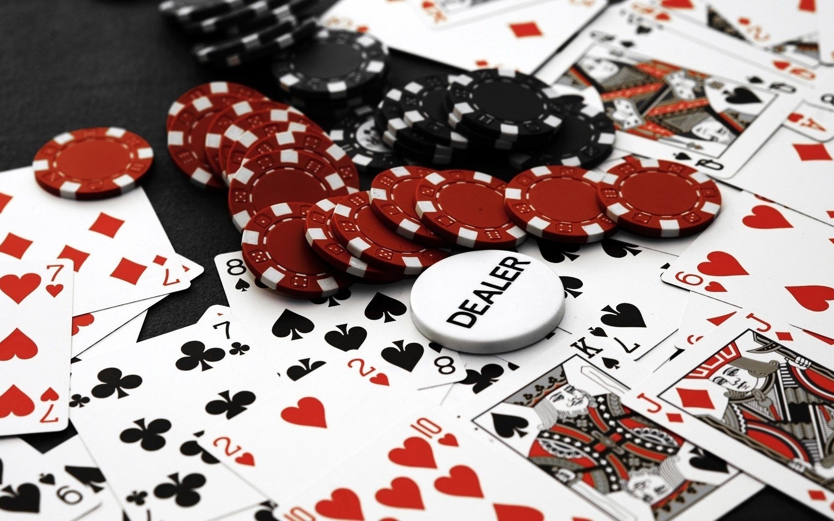 Обои казино, покер, фишки, карты, casino, poker, chips, card разрешение 1920x1080 Загрузить
