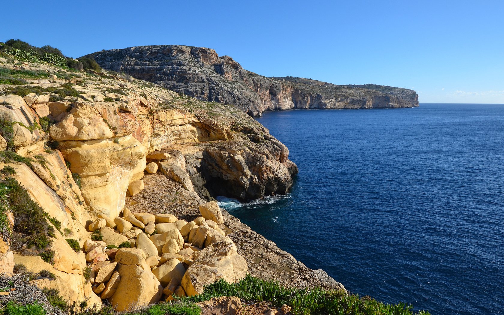 Обои пейзаж, мальта, zurrieq, landscape, malta разрешение 1920x1080 Загрузить