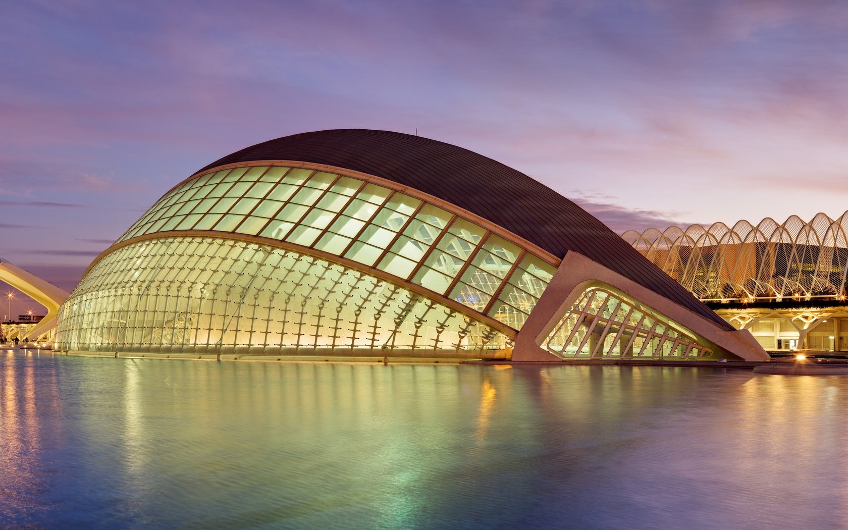 Обои город, валенсия, путешествия, city of arts and sciences, планетарий, архитектура, valencian, здание, испания, туризм, путешествие, музей, the city, valencia, travel, planetarium, architecture, the building, spain, tourism, journey, museum разрешение 5808x3227 Загрузить