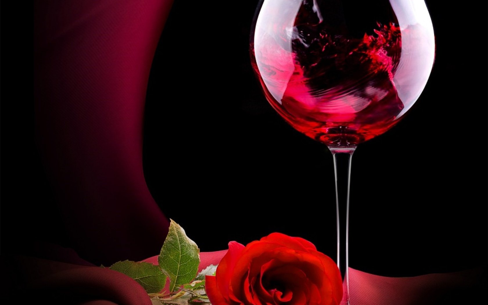Обои роза, красный, бокал, rose, red, glass разрешение 1920x1728 Загрузить