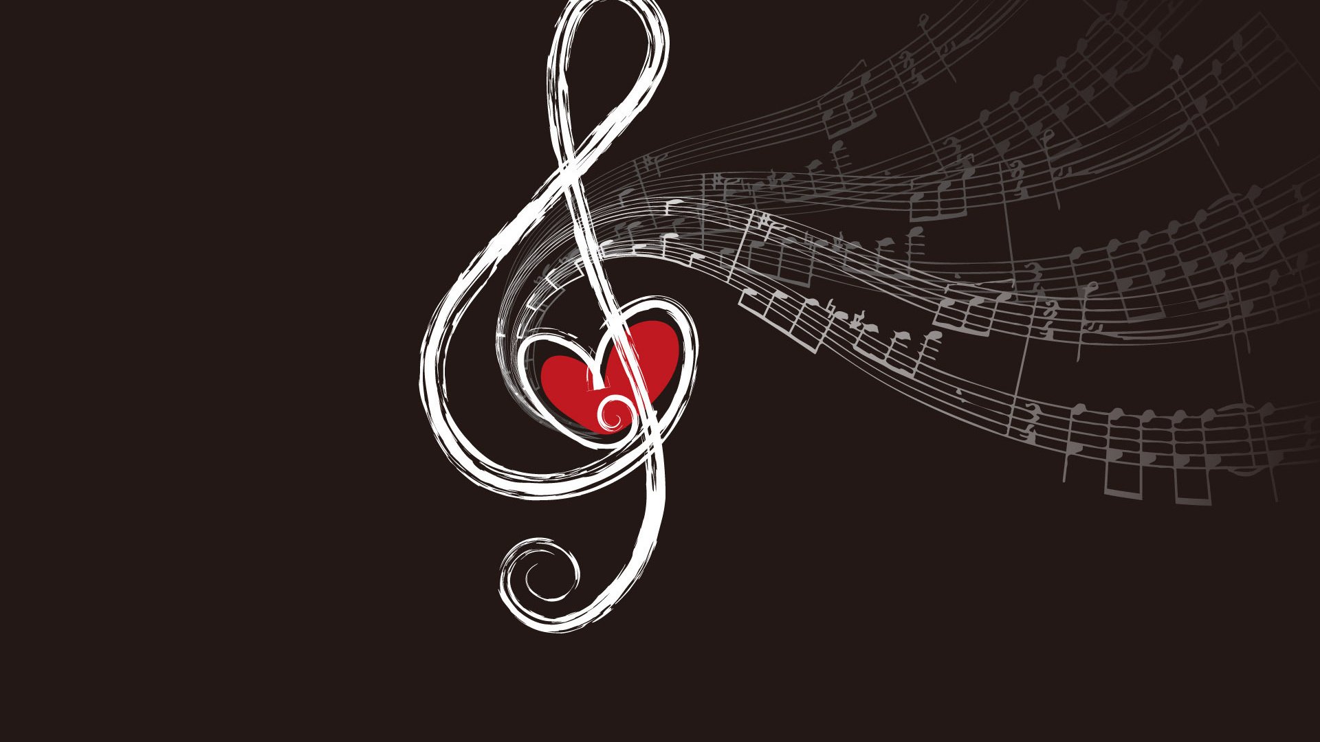 Обои ноты, ключ, сердце, скрипичный, звуки, notes, key, heart, violin, sounds разрешение 1920x1200 Загрузить